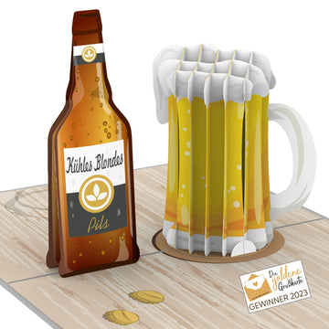 Beer Pop-Up Card