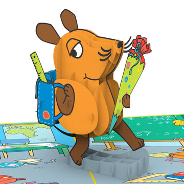 The Maus? school enrollment Pop-Up Card