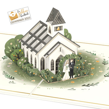 Wedding Chapel Pop-Up Card