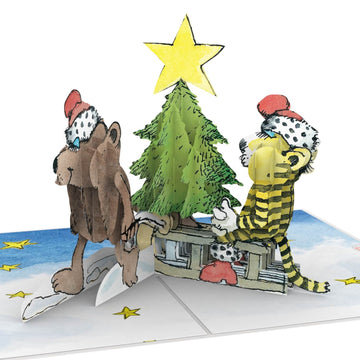 Janosch? Christmas tree Pop-Up Card