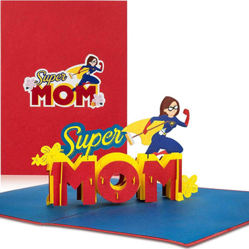 Super Mom Pop-Up Card