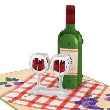 Wine Pop-Up Card