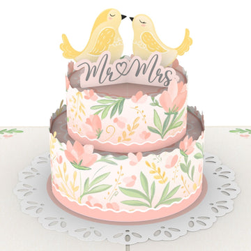 Wedding cake Pop-Up Card