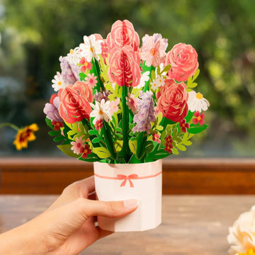Rosen Pop-Up Blumenstrau?