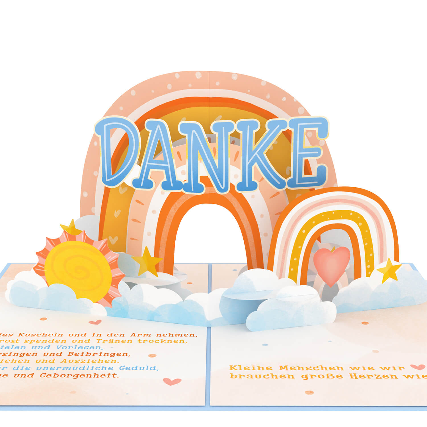 Dankesch?n f¨¹r Erzieherinnen Pop-Up Karte