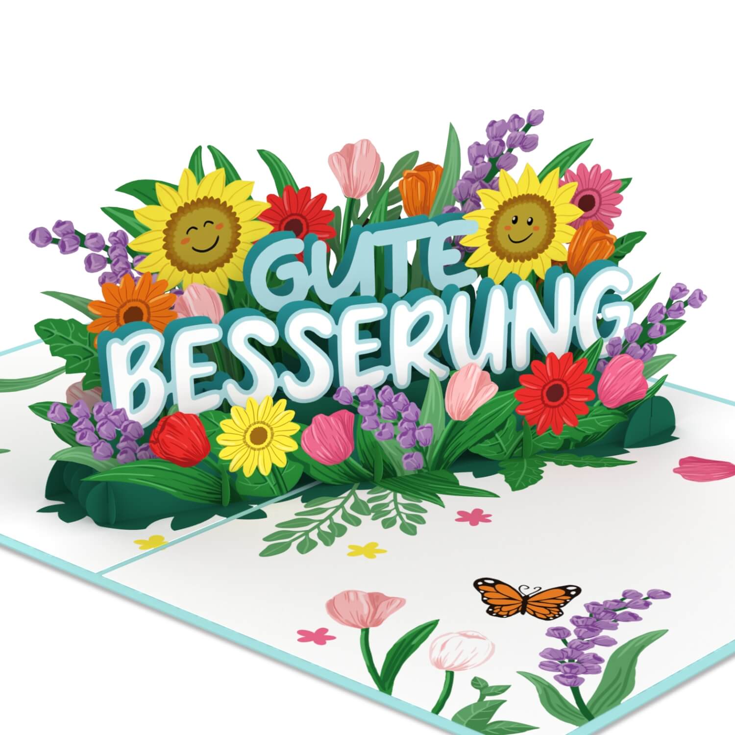 Get well soon Pop-Up Card