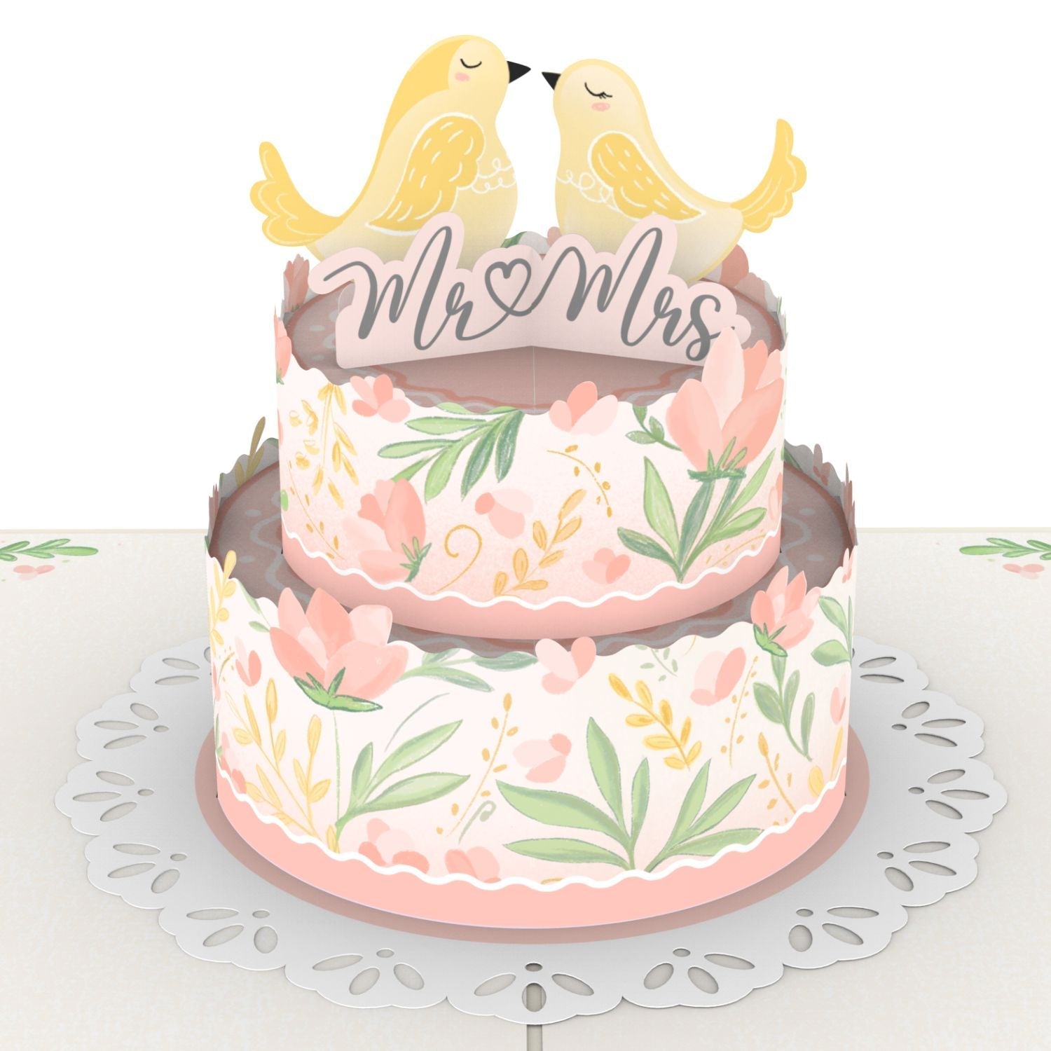 Wedding cake Pop-Up Card
